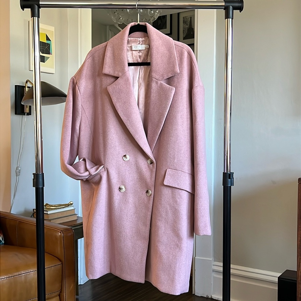 Astr the label- oversized double breasted coat